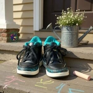 Air Jordan 3 Retro Jaguars – Size 6C Toddler – Black, Gold & Teal – Preschool Ed